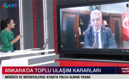 KRT TV - Ankara'da Uygulanan Ulaşım Tedbirleri