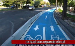 Bisiklet Yolu Projesi Deneme Sürüşü