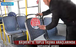 Toplu Taşıma Araçlarında Mesafenizi Koruyun