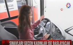 10 Kadın otobüs şoförü işe alınacak