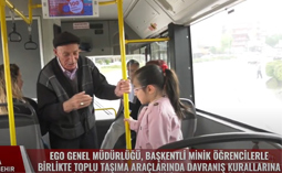 Başkentli Minikler Örnek Oluyor